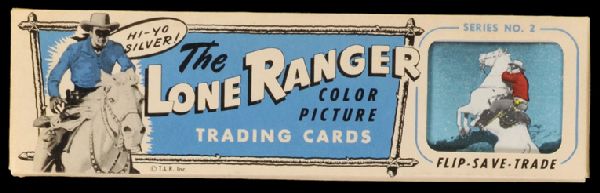 1950s Ed-U-Cards Lone Ranger Series 2